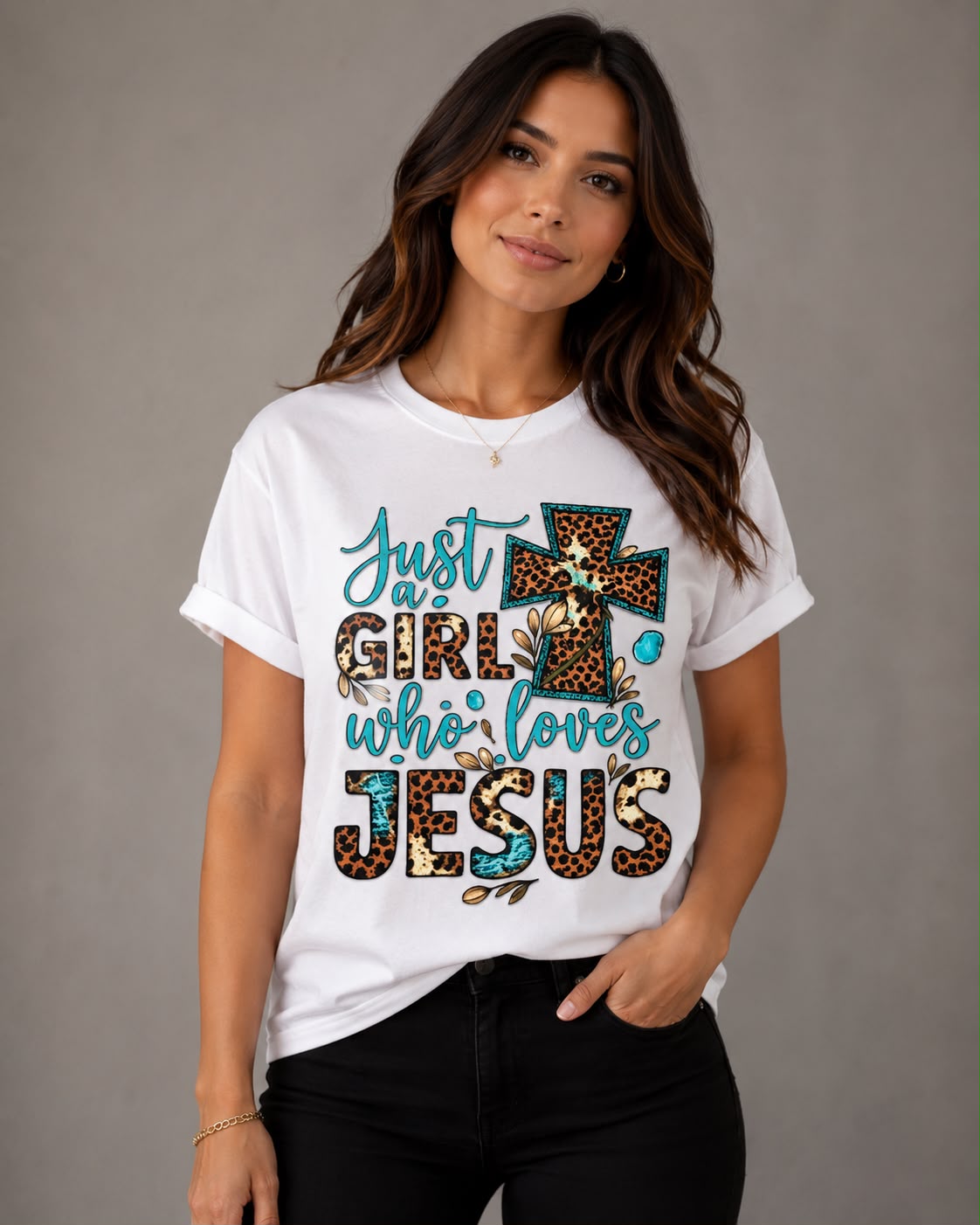 Women’s Jesus Graphic Christian T Shirt